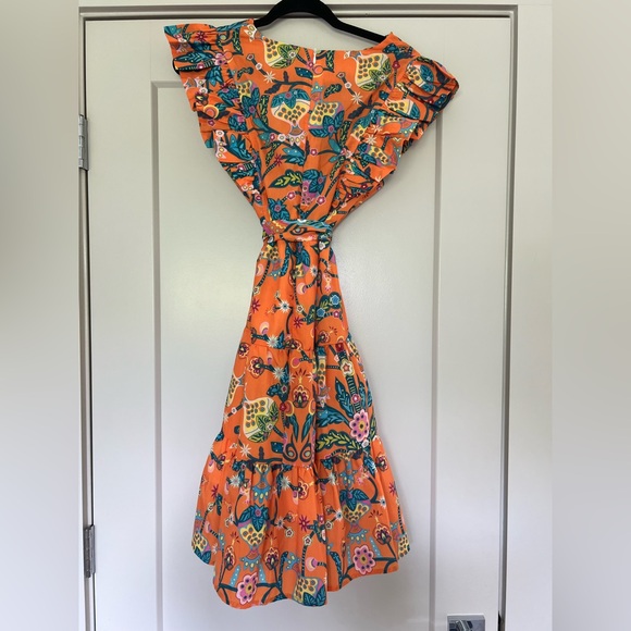 Tropical Tie Dress - Picture 2 of 2